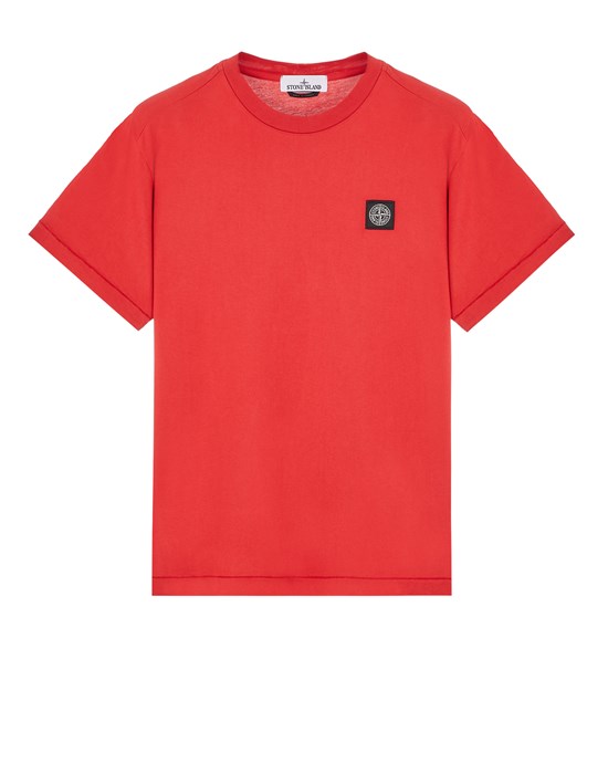 Stone Island Short Sleeve T-shirt Red Cotton