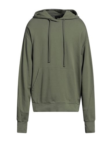 Thom Krom Man Sweatshirt Military Green Size L Cotton