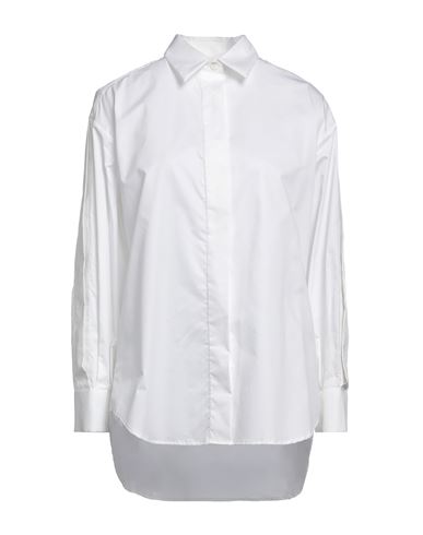 Eleventy Woman Shirt White Size 4 Cotton