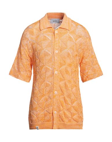 Bonsai Man Shirt Orange Size L Cotton, Viscose, Polyamide