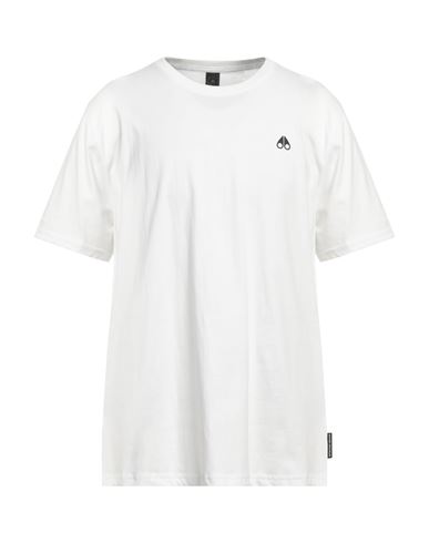 Moose Knuckles Satellite T Shirt White In White