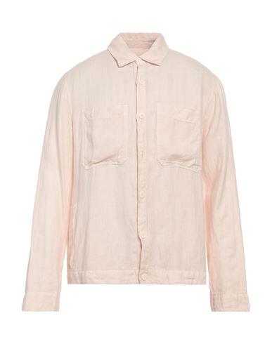 Crossley Man Shirt Light Pink Size 3xl Linen
