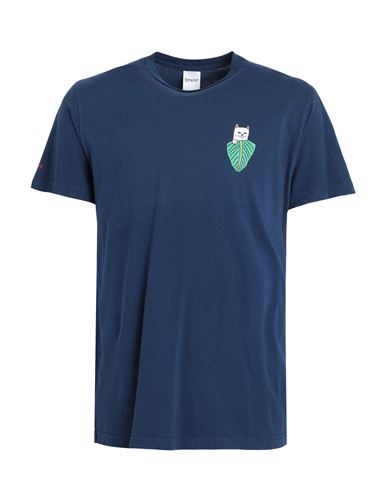 Ripndip Portrait Nerm Tee Man T-shirt Navy Blue Size S Cotton