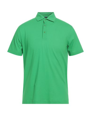 Herno Laminar Man Polo Shirt Green Size 40 Cotton