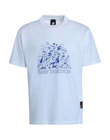 New Balance Athletics Aron Leah Group Fun T-shirt Man T-shirt White Size S Cotton