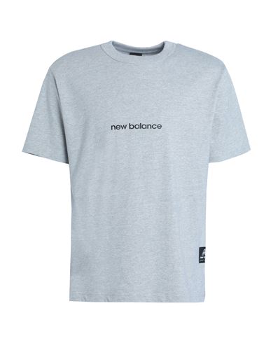 New Balance Athletics Wesley Shan Literature T-shirt Man T-shirt Light Grey Size S Cotton