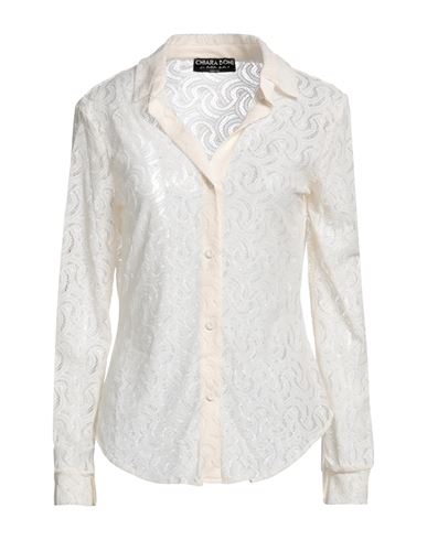 Chiara Boni La Petite Robe Woman Shirt Ivory Size 4 Polyamide, Elastane In White