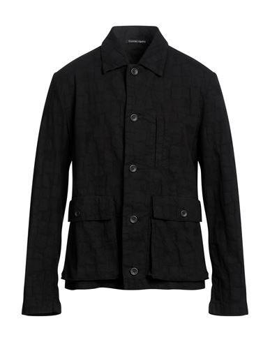 Hannes Roether Man Shirt Black Size Xl Cotton