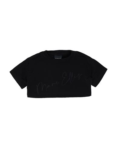 Shop Marc Ellis Toddler Girl T-shirt Black Size 4 Polyester, Lyocell