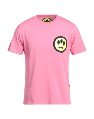 Barrow Man T-shirt Fuchsia Size S Cotton In Pink