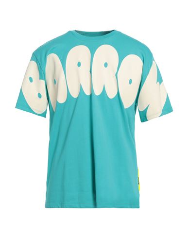 Barrow Man T-shirt Turquoise Size S Cotton In Blue