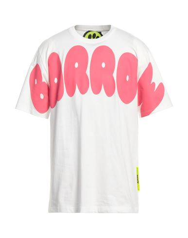 Shop Barrow Man T-shirt White Size L Cotton