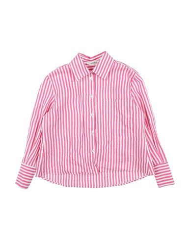 Shop Vicolo Toddler Girl Shirt Fuchsia Size 6 Linen, Cotton, Polyester In Pink