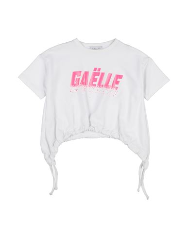 Gaelle Paris Gaëlle Paris Toddler Girl Sweatshirt White Size 4 Cotton, Elastane In White