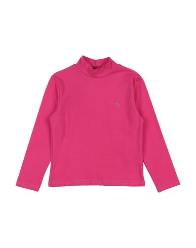 Shop Fun & Fun Toddler Girl T-shirt Fuchsia Size 7 Cotton, Elastane In Pink