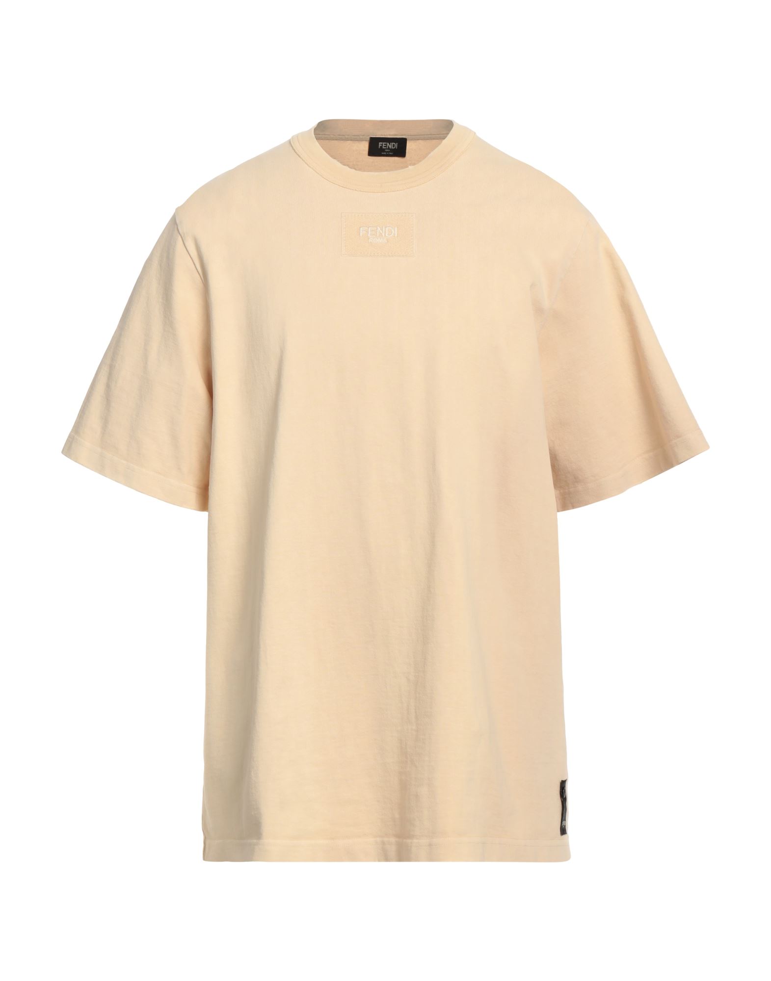フェンディ Tシャツ メンズ FY0936 AN1T F0PKL ベージュ サイズM フェンディ Tシャツ メンズ FY0936 AN1T F0PKL ベージュ サイズM