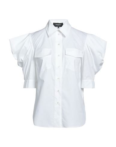 Rochas Woman Shirt White Size 4 Cotton