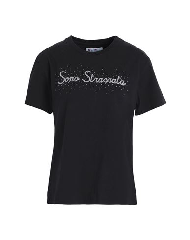 Shop Mc2 Saint Barth Emilie W Woman T-shirt Black Size M Cotton