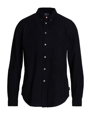 Ps By Paul Smith Ps Paul Smith Man Shirt Midnight Blue Size Xl Organic Cotton
