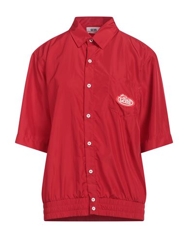 Gcds Woman Shirt Red Size L Polyester