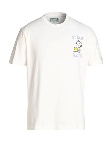 Mc2 Saint Barth Arnott Man T-shirt White Size Xxl Cotton