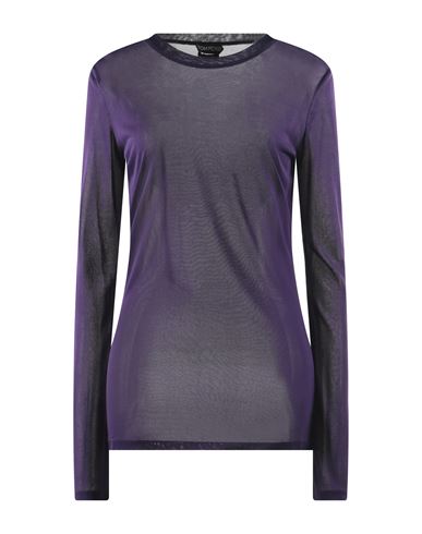 Tom Ford Woman T-shirt Purple Size 4 Viscose