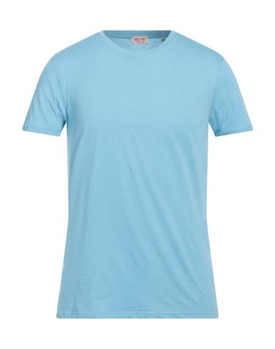 Shop Become Man T-shirt Sky Blue Size Xl Organic Cotton