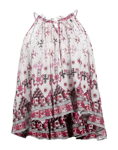Isabel Marant Étoile Graphic-print Cropped Blouse In Multi