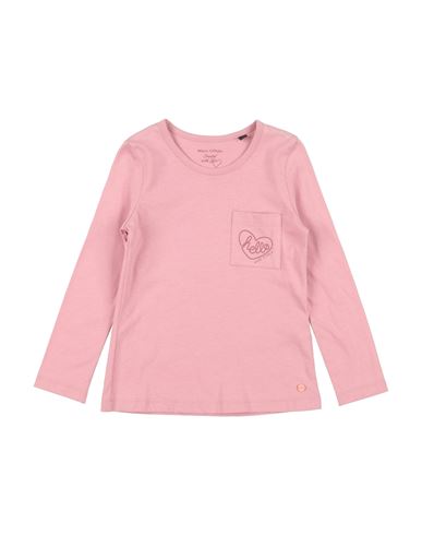 Shop Marc O' Polo Toddler Girl T-shirt Pastel Pink Size 3 Cotton