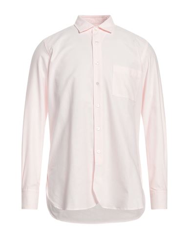 Bagutta Man Shirt Light Pink Size M Cotton