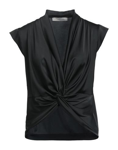 D-exterior D. Exterior Woman Top Black Size M Polyester, Elastane