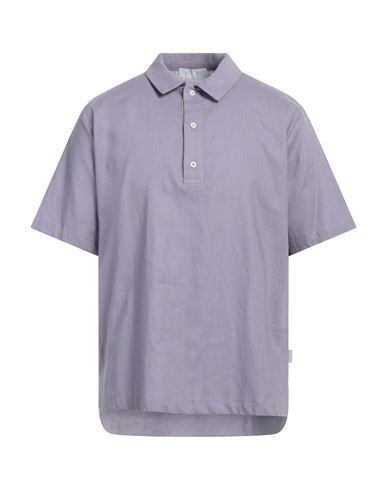 C.9.3 Man Shirt Light Purple Size Xl Linen