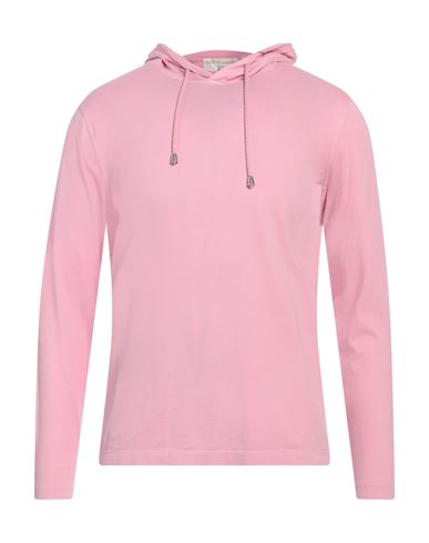 Filippo De Laurentiis Man T-shirt Pink Size 42 Cotton In Pink