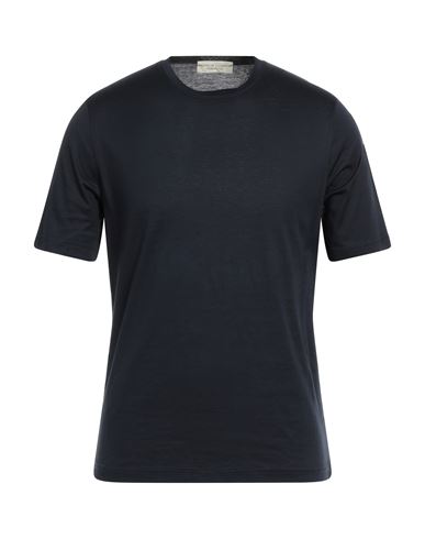 Filippo De Laurentiis Man T-shirt Navy Blue Size 44 Cotton