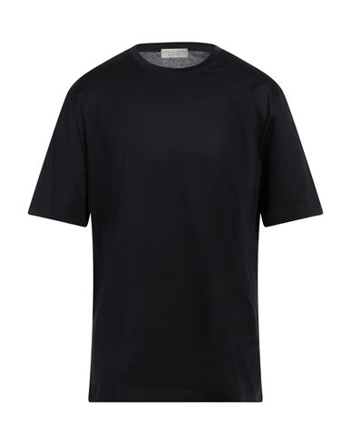 Filippo De Laurentiis Man T-shirt Black Size 46 Cotton