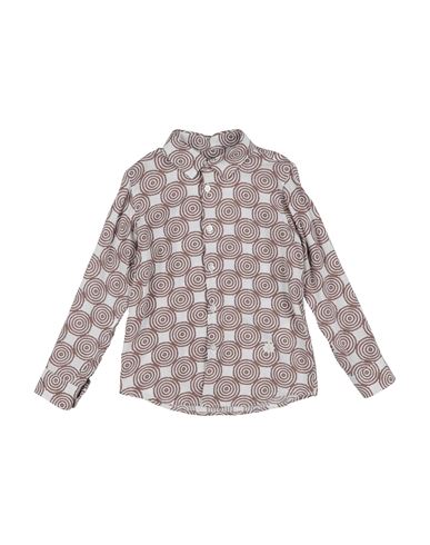 MANUEL RITZ MANUEL RITZ TODDLER BOY SHIRT KHAKI SIZE 4 VISCOSE 