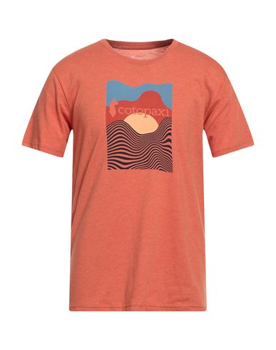 Cotopaxi Printed Organic Cotton T-shirt In Orange