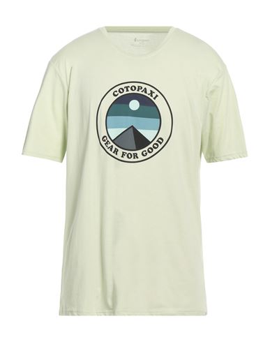 Cotopaxi Man T-shirt Light Green Size Xl Organic Cotton, Recycled Polyester