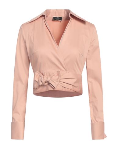 Elisabetta Franchi Woman Shirt Blush Size 4 Cotton, Elastane