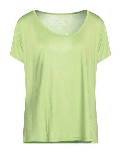 Shop Incentive! Woman T-shirt Acid Green Size Xxl Silk