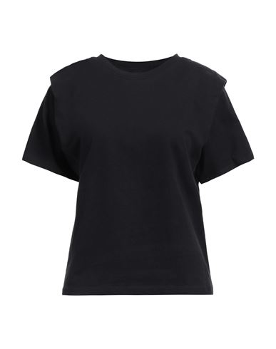 Shop Isabel Marant Woman T-shirt Black Size Xs Cotton