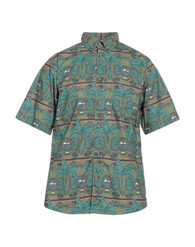 Kavu Man Shirt Green Size M Polyester, Elastane