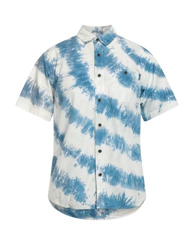 Kavu Man Shirt Slate Blue Size S Cotton, Polyester