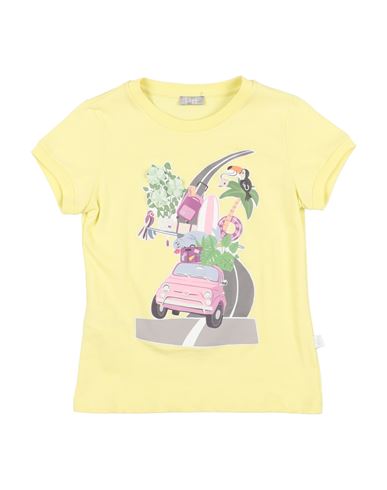 Shop Il Gufo Toddler Girl T-shirt Yellow Size 4 Cotton