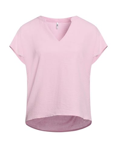 Jacqueline De Yong Woman Top Pink Size 12 Polyester