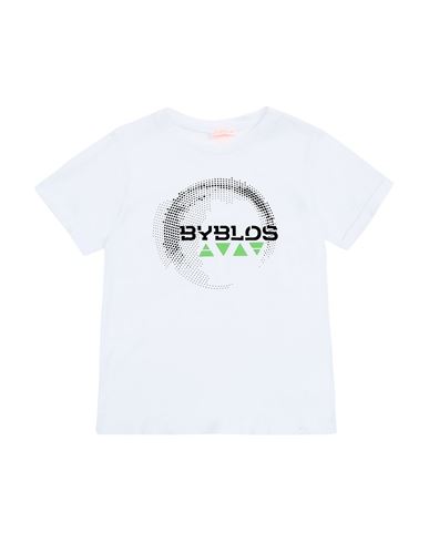 Shop Byblos Toddler Boy T-shirt White Size 4 Cotton