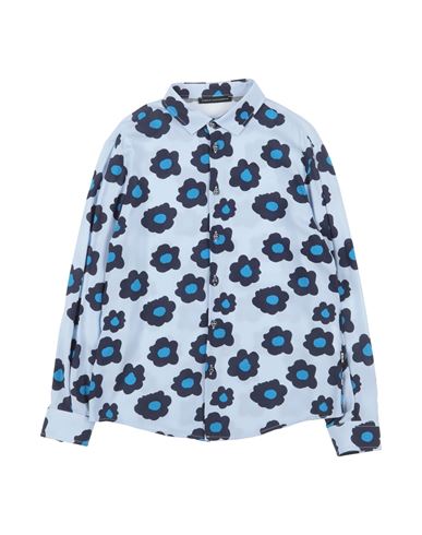 Daniele Alessandrini Toddler Boy Shirt Light Blue Size 6 Viscose In Blue