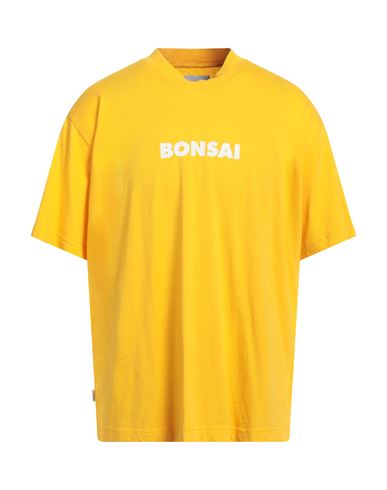Bonsai Man T-shirt Orange Size L Cotton