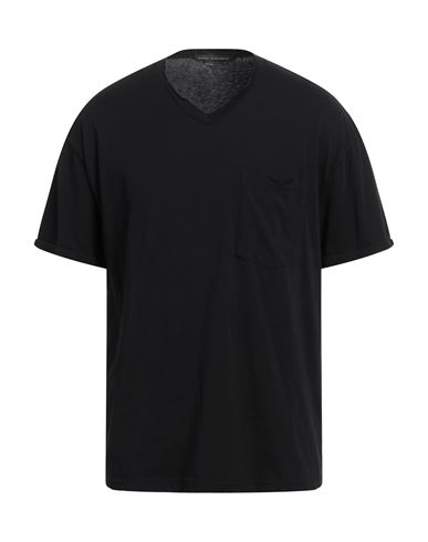 Daniele Alessandrini Man T-shirt Black Size Xxl Cotton