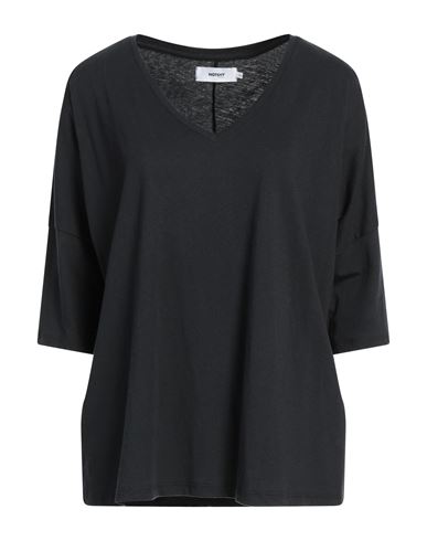 Notshy Woman T-shirt Black Size L/xl Cotton, Cashmere